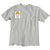 Ultra Cotton 100% Cotton T Shirt with Pocket Thumbnail