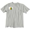 Ultra Cotton 100% Cotton T Shirt with Pocket Thumbnail