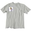 Ultra Cotton 100% Cotton T Shirt with Pocket Thumbnail