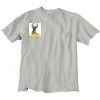 Ultra Cotton 100% Cotton T Shirt with Pocket Thumbnail