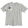 Ultra Cotton 100% Cotton T Shirt with Pocket Thumbnail