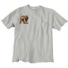 Ultra Cotton 100% Cotton T Shirt with Pocket Thumbnail