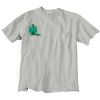 Ultra Cotton 100% Cotton T Shirt with Pocket Thumbnail