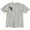 Ultra Cotton 100% Cotton T Shirt with Pocket Thumbnail