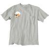 Ultra Cotton 100% Cotton T Shirt with Pocket Thumbnail