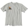 Ultra Cotton 100% Cotton T Shirt with Pocket Thumbnail