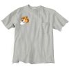 Ultra Cotton 100% Cotton T Shirt with Pocket Thumbnail