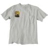 Ultra Cotton 100% Cotton T Shirt with Pocket Thumbnail