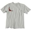 Ultra Cotton 100% Cotton T Shirt with Pocket Thumbnail