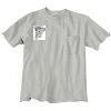 Ultra Cotton 100% Cotton T Shirt with Pocket Thumbnail