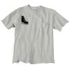 Ultra Cotton 100% Cotton T Shirt with Pocket Thumbnail
