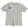 Ultra Cotton 100% Cotton T Shirt with Pocket Thumbnail