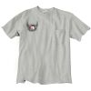 Ultra Cotton 100% Cotton T Shirt with Pocket Thumbnail