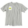 Ultra Cotton 100% Cotton T Shirt with Pocket Thumbnail