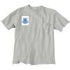 Ultra Cotton 100% Cotton T Shirt with Pocket Thumbnail