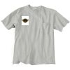 Ultra Cotton 100% Cotton T Shirt with Pocket Thumbnail