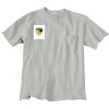 Ultra Cotton 100% Cotton T Shirt with Pocket Thumbnail