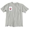 Ultra Cotton 100% Cotton T Shirt with Pocket Thumbnail
