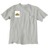 Ultra Cotton 100% Cotton T Shirt with Pocket Thumbnail